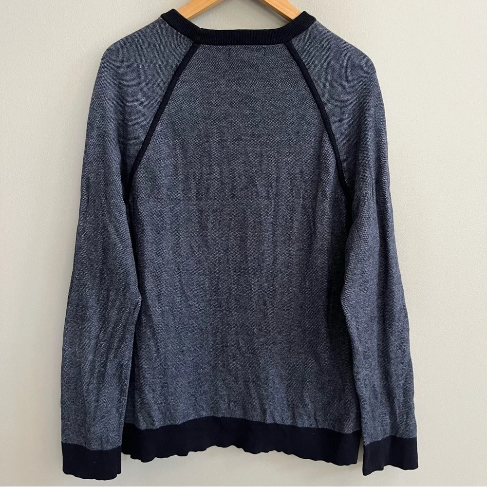 Banana Republic Men's Cashmere Blend Crew Neck Sweater Size XL Preppy Casual